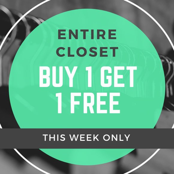 BOGO SALE ENTIRE CLOSET!!!! - Picture 1 of 1